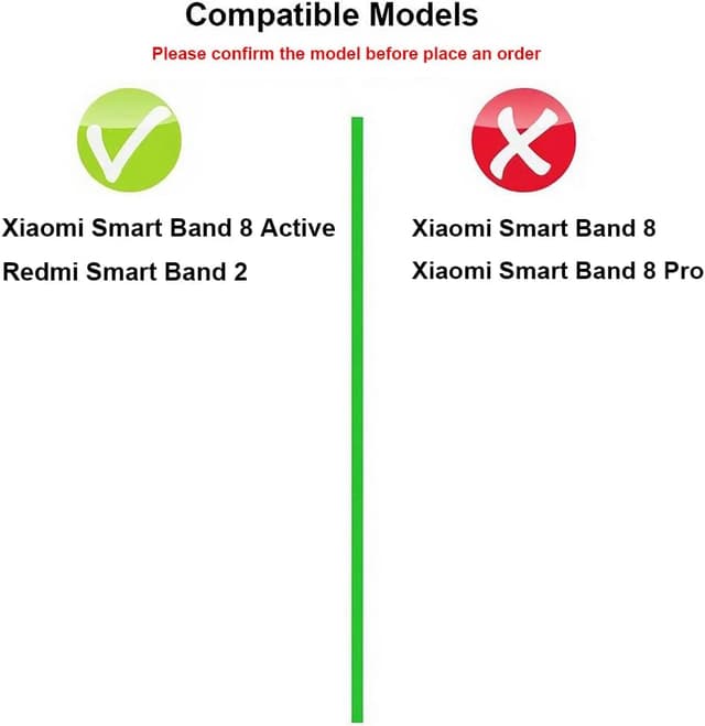 Detalle 2 de FYISWHO nylon watch strap for Xiaomi Smart Band 8 Active / Redmi Smart Band 2 (sport replacement band)