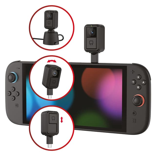 Detalle de USB-Kamera für Switch 2, 1080p Video-Chat