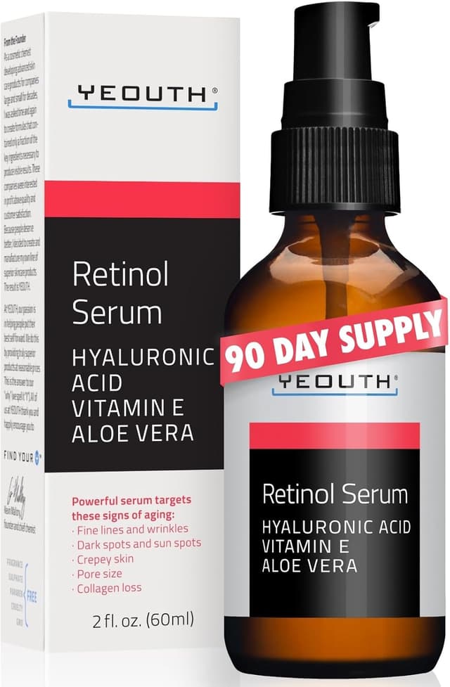 Detalle de YEOUTH Retinolo Viso 60 ml, siero viso
