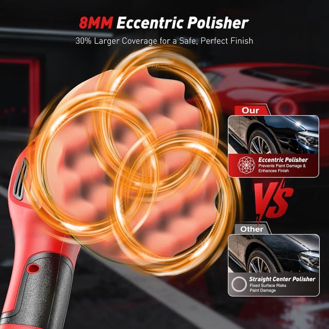 Thumbnail 3 de Avhrit 6 Inch Cordless Buffer 4000mAh