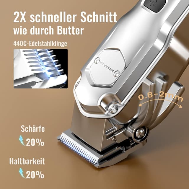 Detalle 2 de Jack & Rose Haarschneidemaschine 180 Min. Laufzeit ✂