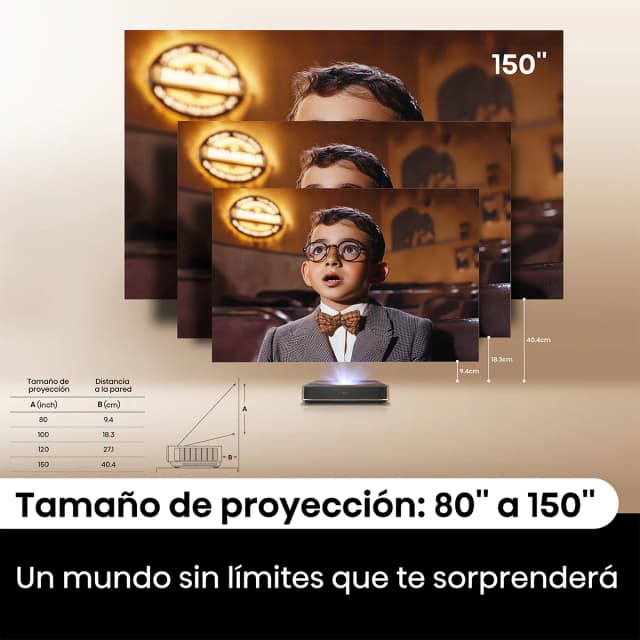 Thumbnail 5 de Hisense PT1 4K de 80 a 150' Tricroma