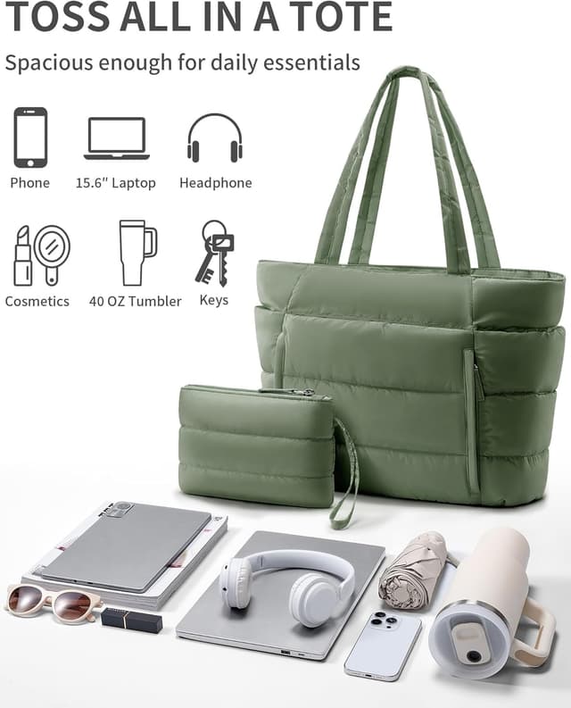 Thumbnail 6 de Puffer Tote Bag for Women ⌛