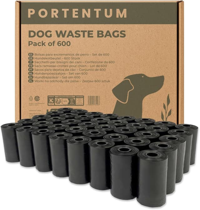 Detalle de PORTENTUM Sacchetti igienici cane 600 pezzi
