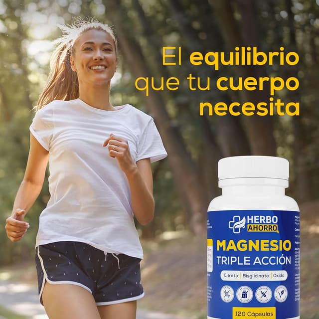 Detalle de Magnesio Complex 🌿 Alta Absorción, 120 cápsulas