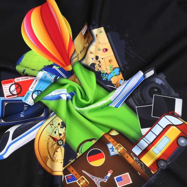 Thumbnail 3 de Explore Land Travel Luggage Cover 18-32 Inch