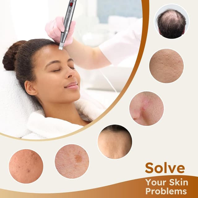 Detalle 2 de PELCAS Dermapen 9 Stufen Microneedling Pen đ