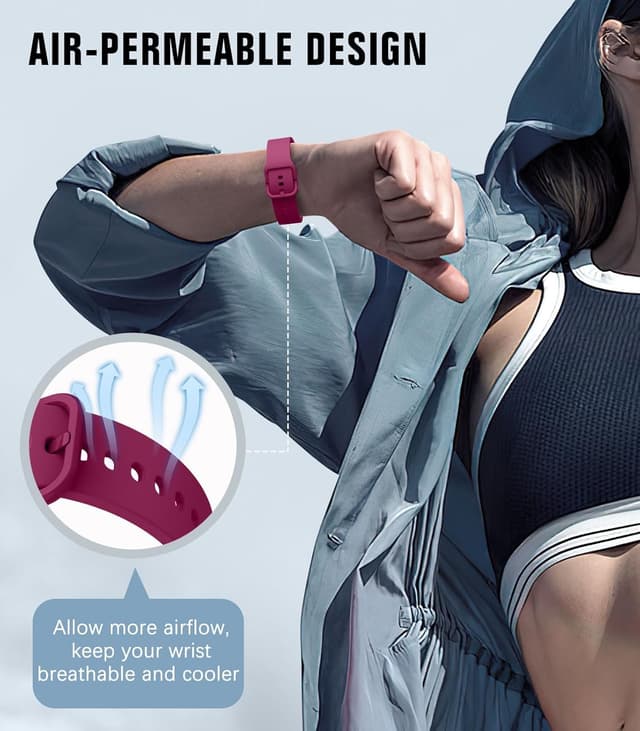 Thumbnail 5 de MoKo No Gap Strap 20mm silicone for Galaxy Watch