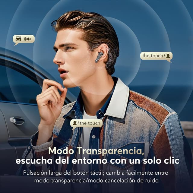 Thumbnail 5 de EUQQ Auriculares Bluetooth intrauditivos