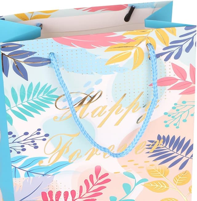 Thumbnail 5 de Medium 9in flower gift bags, 4 pack