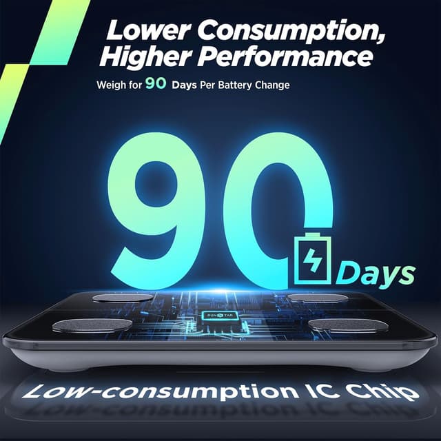 Thumbnail 5 de RunSTAR Körperfettwaage 180 kg ⚖