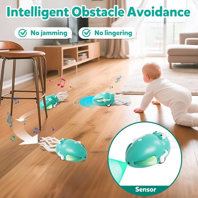 Detalle de Hirger Dancing Octopus Crawling Toy 🐙