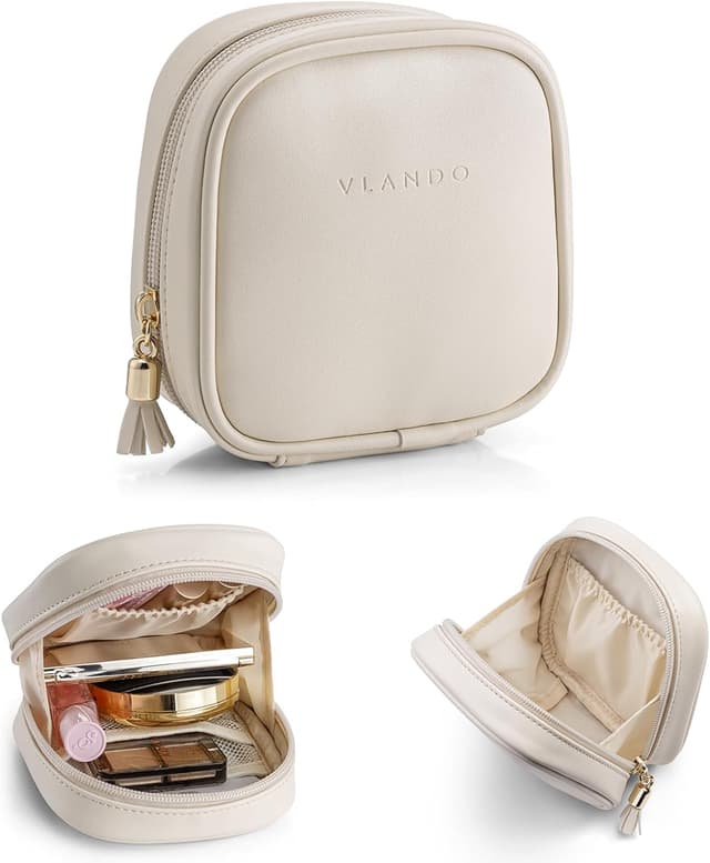 Detalle de VLANDO Small Makeup Bag 12 x 5 x 13cm