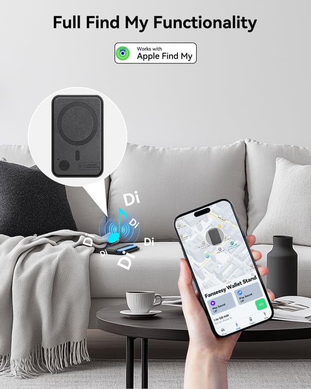 Detalle 2 de Fanseesy MagSafe wallet 0.15 in slim