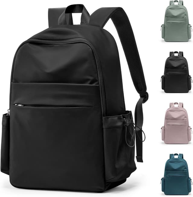 Detalle de HYC00 Schulrucksack Damen Herren für 14-Zoll-Laptop (HYC00 HYC00) – wasserabweisender 21-Liter Daypack