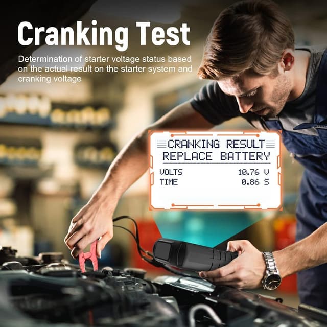 Thumbnail 3 de FOXWELL BT705 12V/24V Battery Tester 100–2000CCA