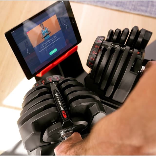 Thumbnail 3 de Bowflex Soporte de mancuernas con rack de entretenimiento 🏋