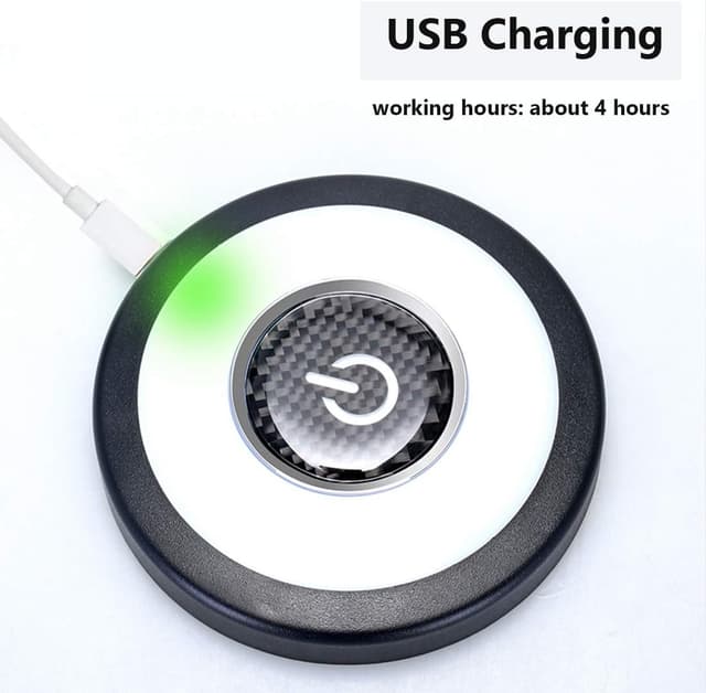 Detalle de Auto LED Nachtlicht (3 Farben) mit USB-Akku, magnetisch & dimmbar – für Kofferraum, Schrank, Wand, Wohnwagen