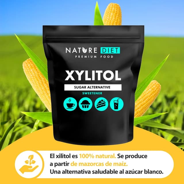 Thumbnail 3 de Nature Diet Xylitol 2 kg sustituto azúcar 🍫