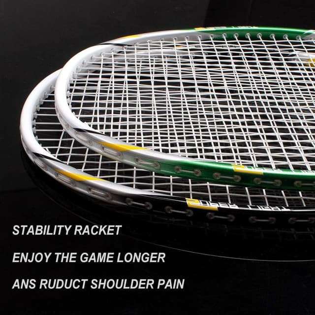 Thumbnail 4 de Senston 2 Pieces Badminton Set 100% graphite