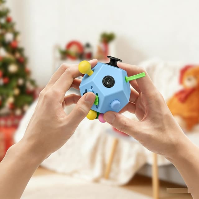 Thumbnail 4 de Fidget Dodecagon 12-sided fidget cube 🎲
