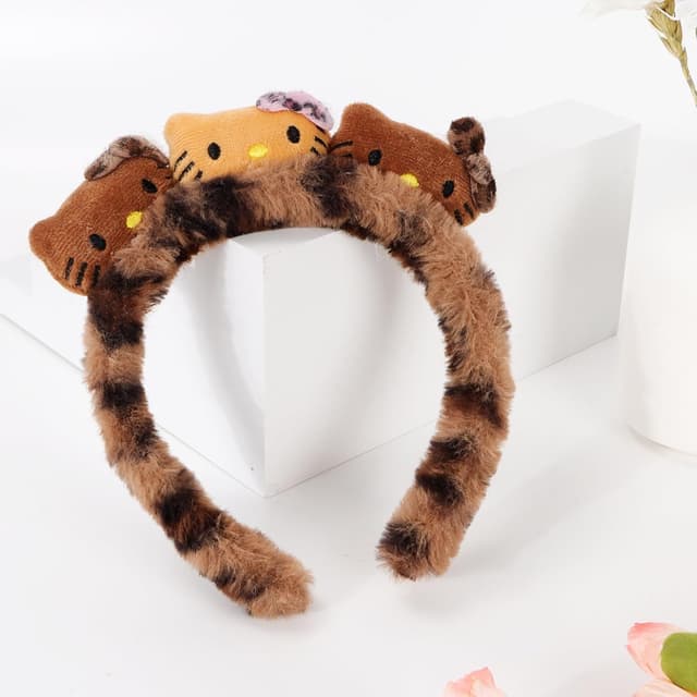 Detalle de Lamca Cute Animal Hair Band for Washing Face, Soft Non-Slip Headbands for Women & Girls
