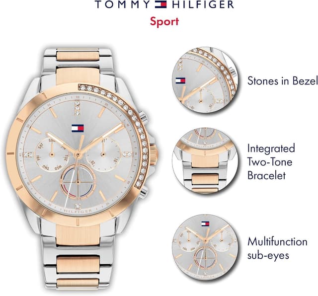 Thumbnail 4 de Tommy Hilfiger 1782387 reloj analógico multifunción