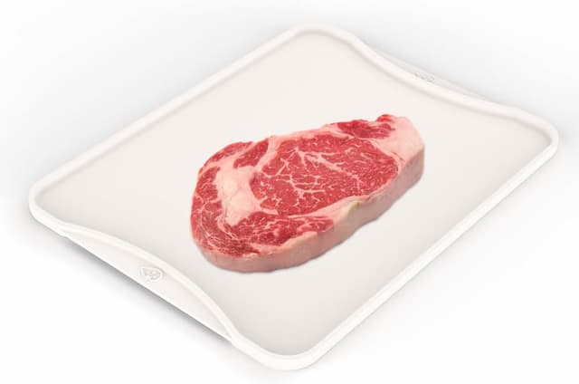 Detalle de Aluminum Alloy Defrosting Tray Rapid Thawing Plate 🍽