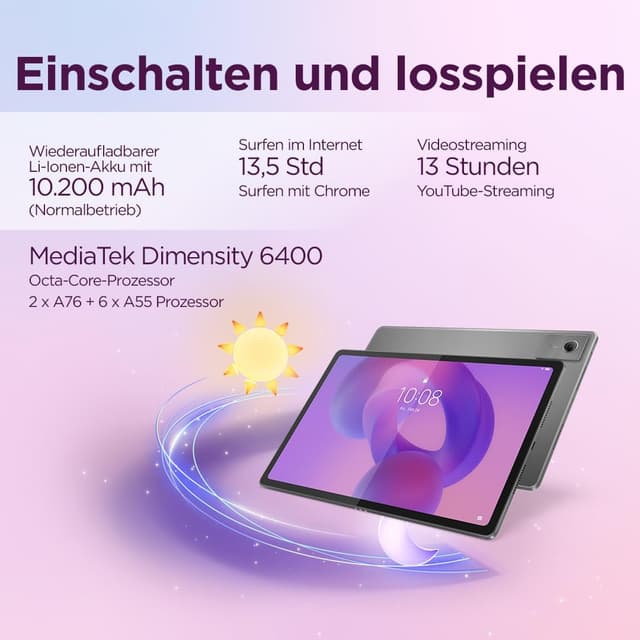 Detalle 2 de Lenovo Idea Tab Plus Tablet 12,1"