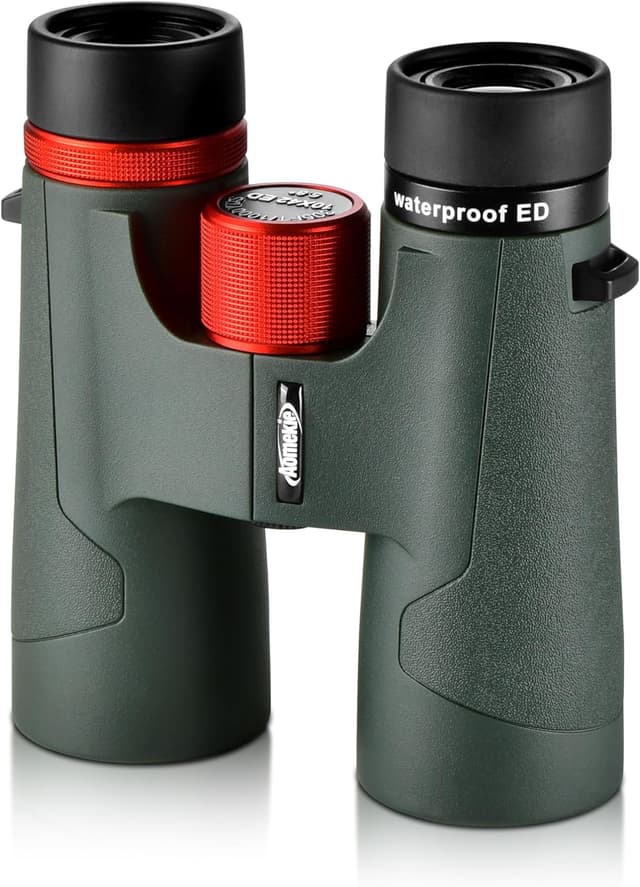 Detalle de AOMEKIE ED 10x42 binoculars for clear viewing
