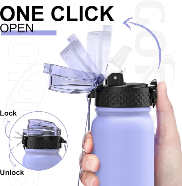 Detalle 2 de GOPPUS vacuum insulated bottle 600ml