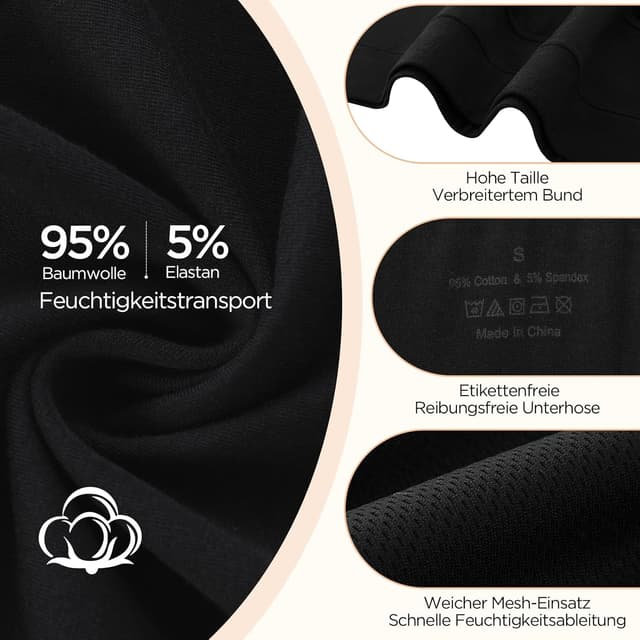 Thumbnail 4 de Briyat Bragas Menstruales Algodón 3 Piezas 50/100 ml