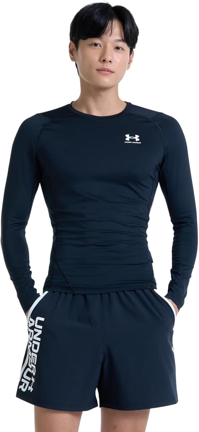 Detalle 2 de Under Armour Hg Armour Comp Long-Sleeve Top for Men