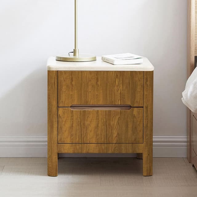 Detalle de Fantasnight sticky back plastic vinyl film in brown oak effect (30 × 200cm) for peel-and-stick furniture and walls