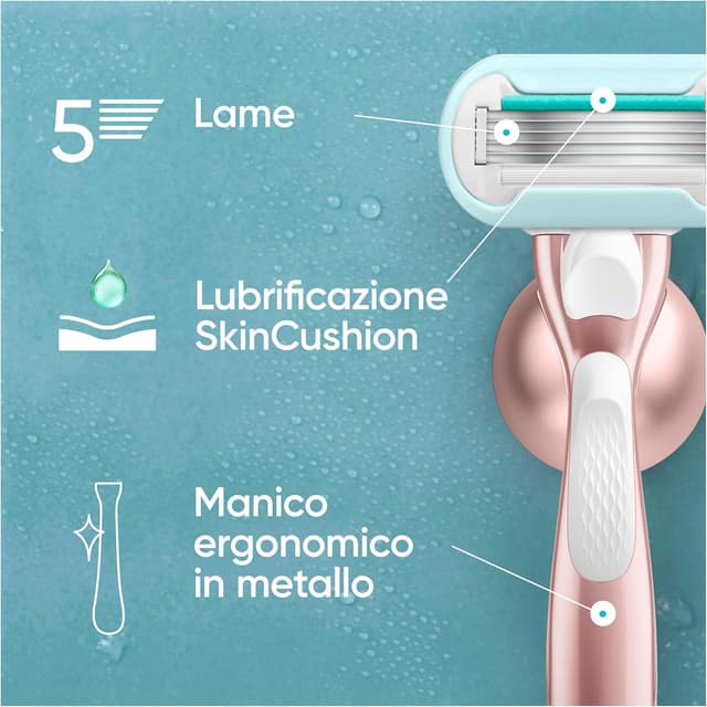 Thumbnail 2 de Gillette Venus Pro Smooth Sensitive 10 lamette 5 lame