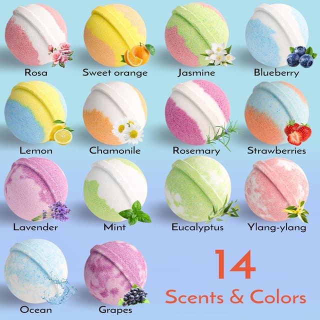 Thumbnail 1 de DUAIU Bath Bombs Gift Set