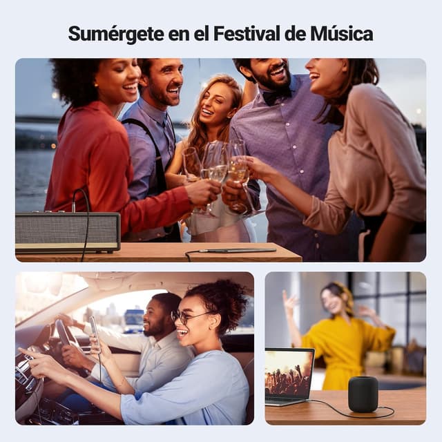 Thumbnail 5 de UGREEN Cable Audio Jack 3.5mm 3M