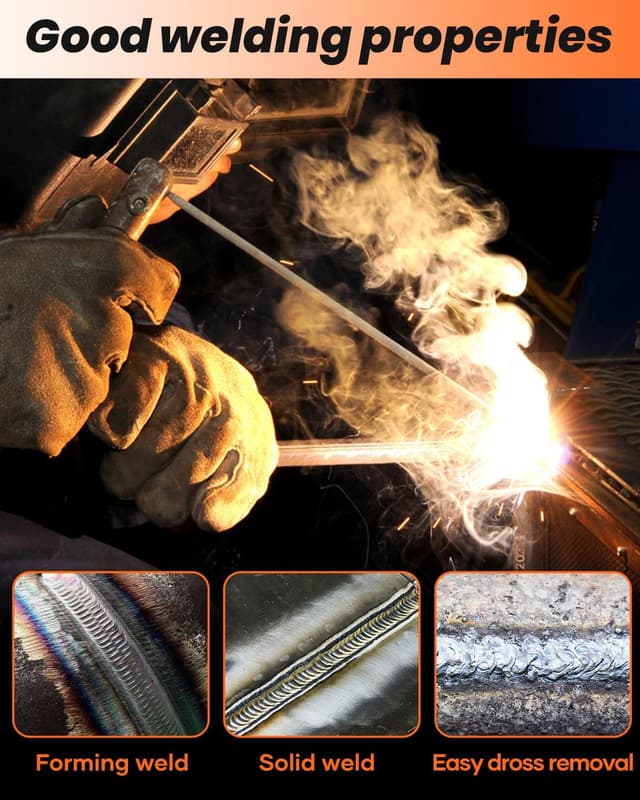 Detalle 2 de Saker E6013 Welding Rod 3/32 in Carbon Steel Stick Electrodes (5 lb)