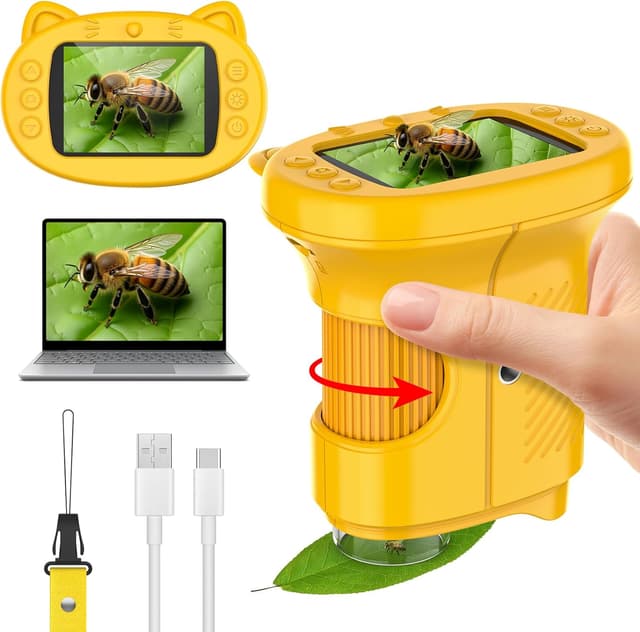 Detalle de GlobalCrown Microscope enfant 200x