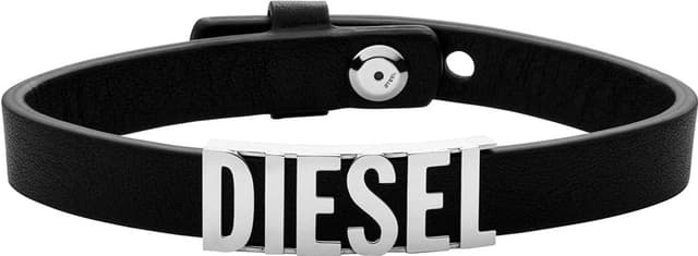 Thumbnail 5 de DIESEL Homme Bracelet cuir bouton