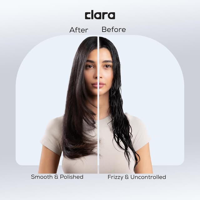 Detalle de Clara Anti-Frizz Ionic Slim Hot Brush 32mm (Triple Heat Settings) – 3-in-1 Round Brush for Smooth, Waves & Blowouts