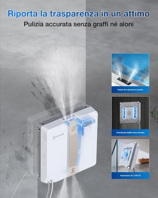 Thumbnail 4 de ECOVACS WINBOT MINI Robot Lavavetri compatto