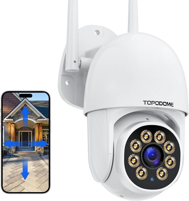 Detalle de Topodome S50B WiFi 1080P, telecamera 360°
