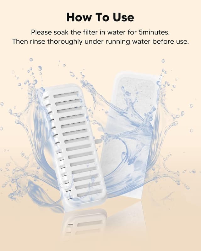 Thumbnail 4 de Tomxcute Juego de filtros para Fuente de Gatos 3,2 l