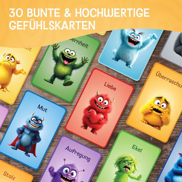 Thumbnail 4 de LIKARTO Gefühlskarten 30 Stück 🎴