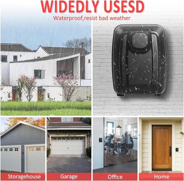 Thumbnail 3 de Gekufa Key Safe Outdoor 12-Digit Lockbox