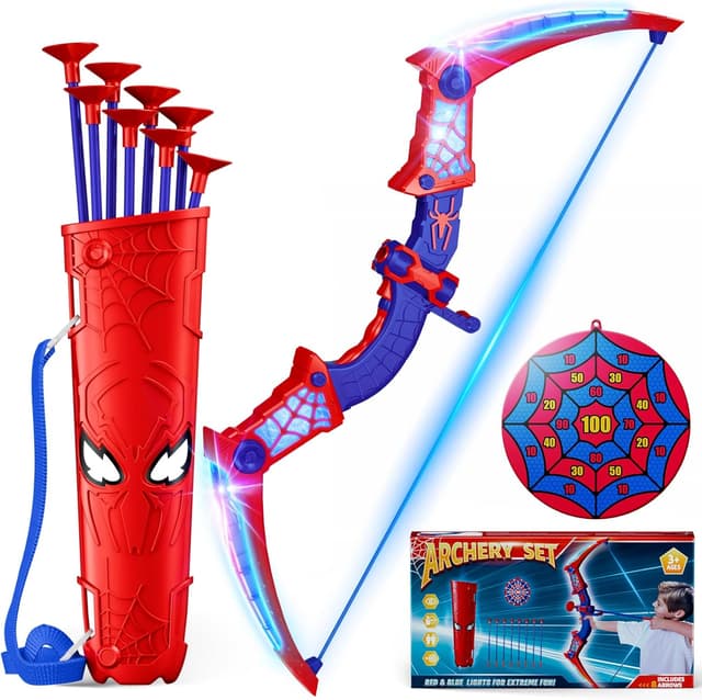 Imagen de Kids LED Bow and Arrow Set 8 Arrows en OfertitasTOP