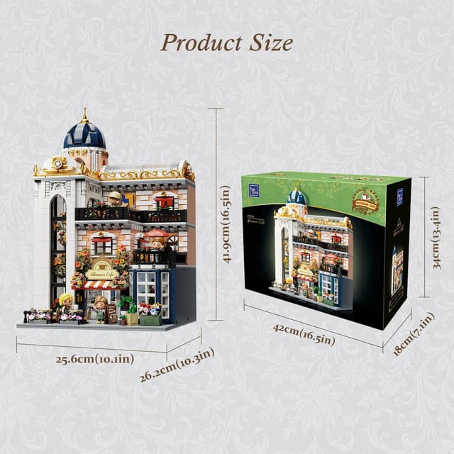 Thumbnail 6 de PANTASY Blossom Café 2826 Teile Architektur-Set