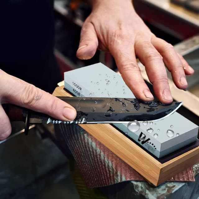 Thumbnail 4 de Abziehsteine Schleifstein Set 400/1000 đȘ