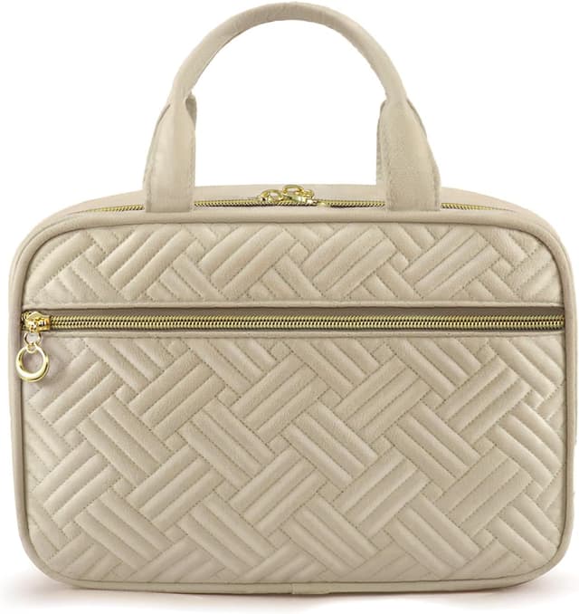 Detalle de Kulturtasche für Damen LOVEVOOK von Kulturtasche Damen mit 360° drehbarem Haken – faltbare, wasserdichte Kulturbeutel groß